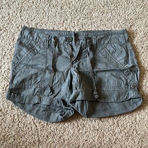 Gray Cargo Shorts
